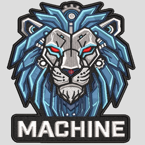 Digitized version — Custom Embroidery Patches Made by Hand: Iron On, Sew On or Hook & Loop