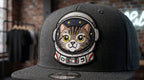 Astronaut Cat Embroidered Patch