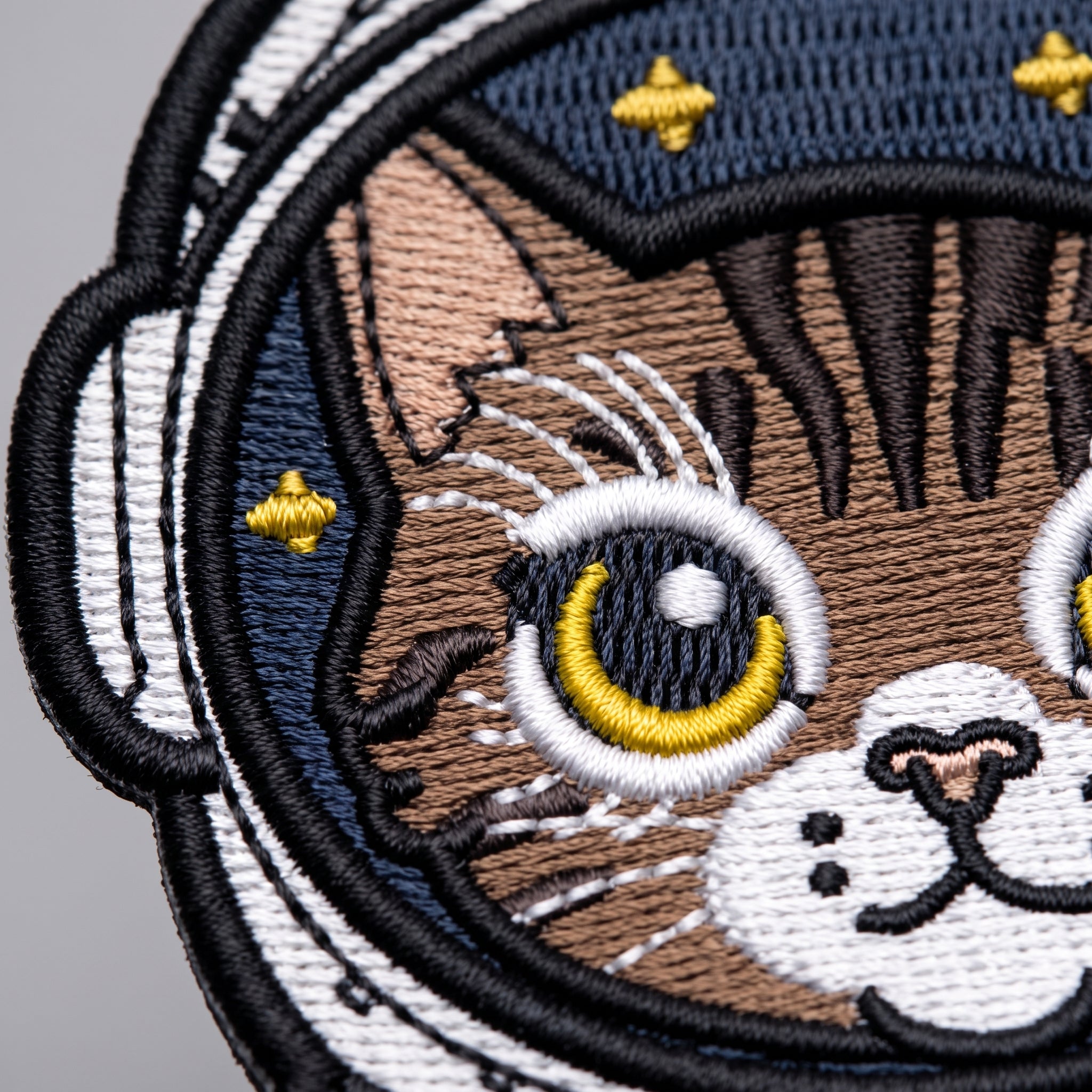 Astronaut Cat Embroidered Patch