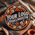 Business Embroidered Logo Patch - 3" to 7", Bulk Packs