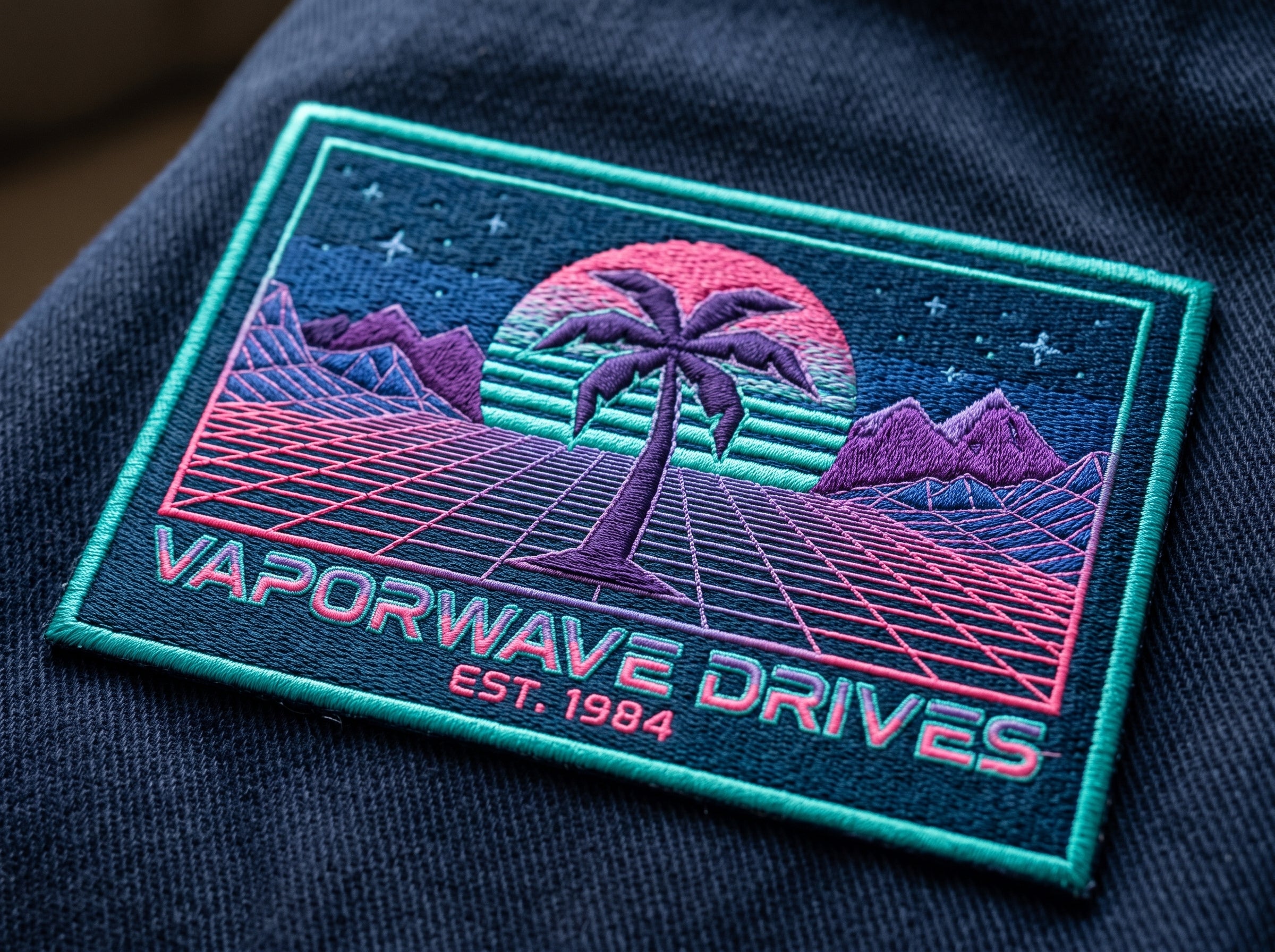 Custom Embroidered Patches - No Minimum, Bulk Pricing Available, Iron On, Sew On or Hook & Loop, 2.5" to 12"