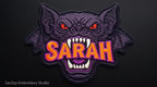 Custom Name Patch, Embroidered Animal Patch, Personalized Iron On Patch for Jacket, Biker Vest, Concert