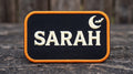 Custom Name Patches for Halloween - Personalized Embroidered Patch