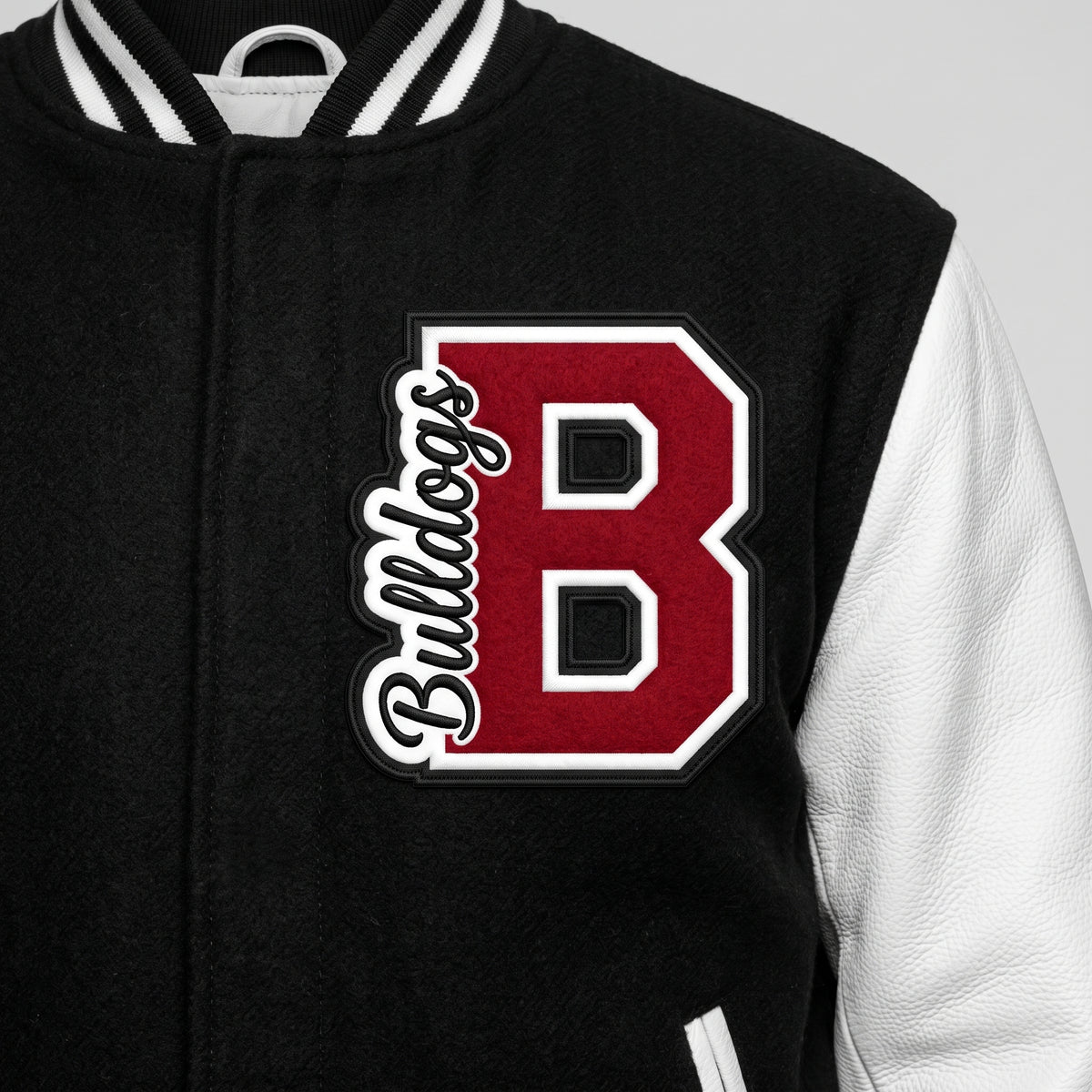 Custom Varsity Letter Knockout Applique Embroidery File - Personalized Team Text Machine Embroidery Design