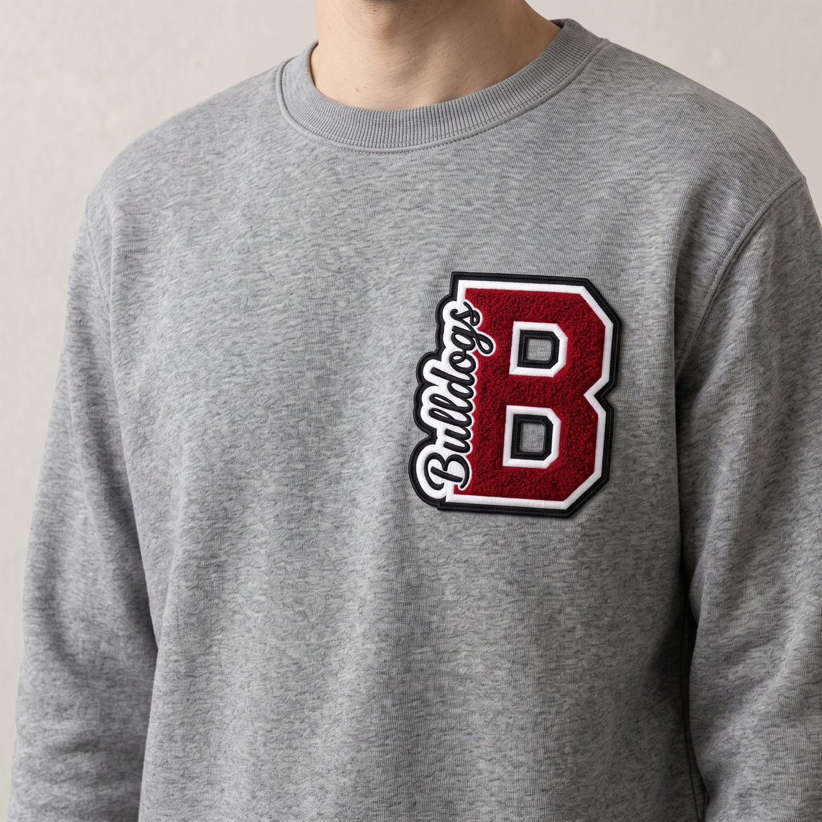 Custom Varsity Letter Knockout Applique Embroidery File - Personalized Team Text Machine Embroidery Design