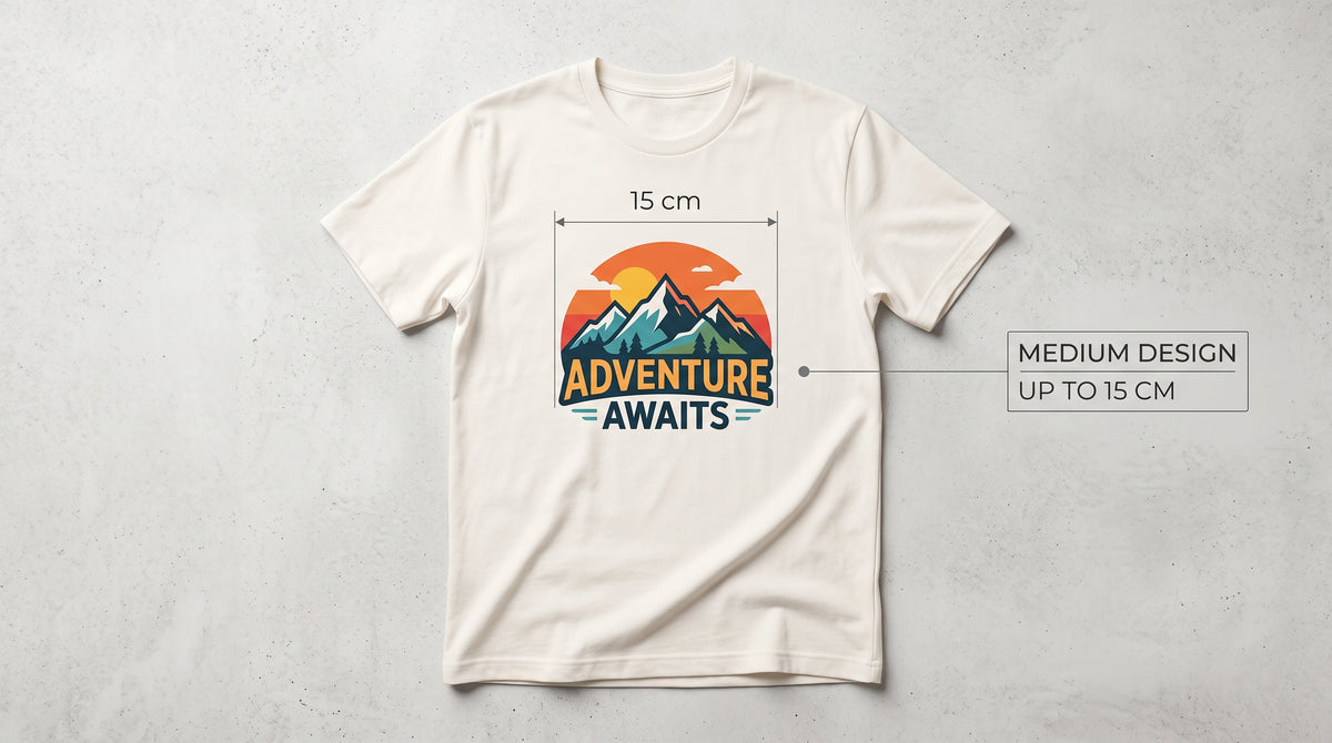 Custom embroidered apparel with a logo digitized from customer artwork