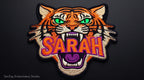Custom Name Patch, Embroidered Animal Patch, Personalized Iron On Patch for Jacket, Biker Vest, Concert