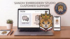 King Cat Embroidered Patch - Iron On, Sew On & Hook and Loop, 4" to 12"