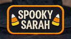 Custom Name Patches for Halloween - Personalized Embroidered Patch