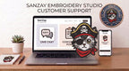 Pirate Cat Embroidered Patch - Iron On, Sew On & Hook and Loop, 4" to 12"
