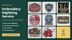 Embroidery Digitizing Service - Custom Logo to Stitch File, 24-48 Hour Turnaround