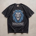 Oversized Cybernetic Lion Patch, Mecha Robot Lion Embroidered Patch, Sci-Fi Biker Jacket Patch, Large Iron On or Sew On Back Patch