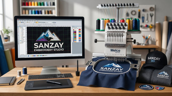 Embroidery Digitizing Service - Custom Logo to Stitch File, 24-48 Hour Turnaround